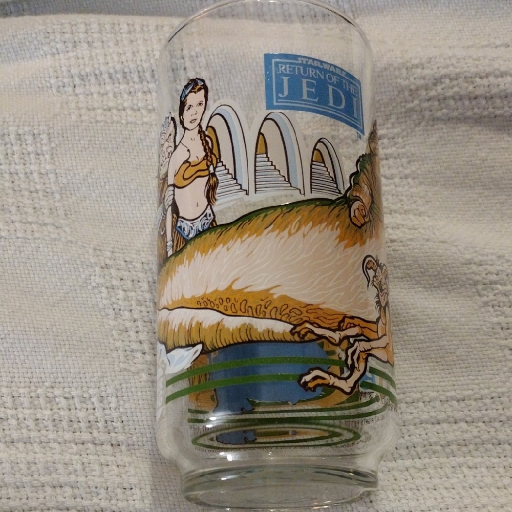 1983 Star Wars Return of the Jedi Glass